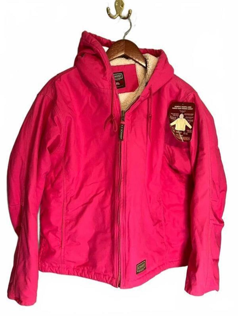 NWT Schmidt Workwear Fit For Her Fleece Lined Barn Coat XL Utility
